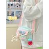 Japan Fashion Dopamine Mini Messenger Bag Cute Sweet Girl All-Match Mobile Phone Bag Children's Out Shoulder Bag