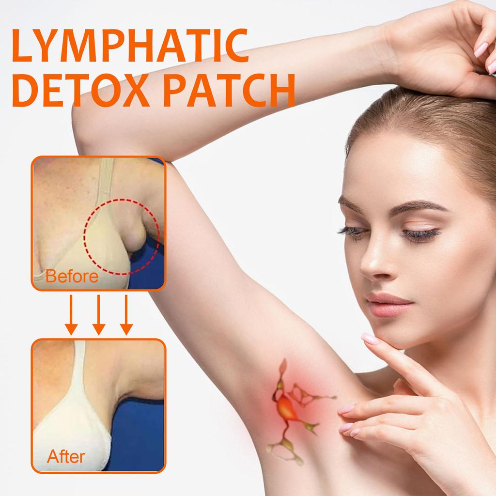 10Pcs Lymphatic Detox Patches Accessory Mammary Lymph Patch Lymphatic Drainage Swelling Relief