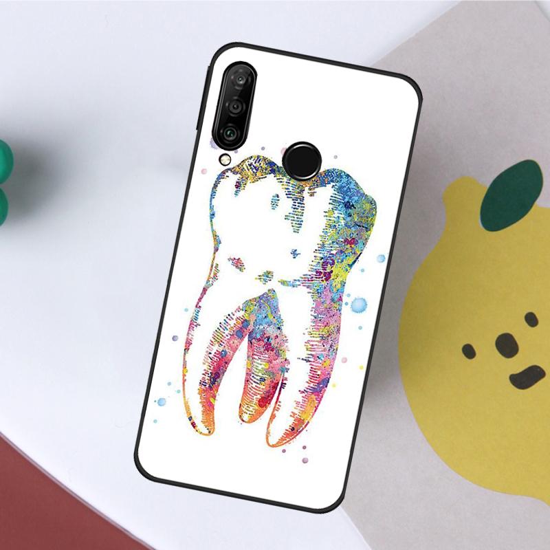 The Dentist Tooth For Huawei Nova 10 9 SE 11 Pro Y60 Y70 Y90 Y61 Y91 Y72 Y73 12i 11i 8i P20 P40 P30 Lite Case