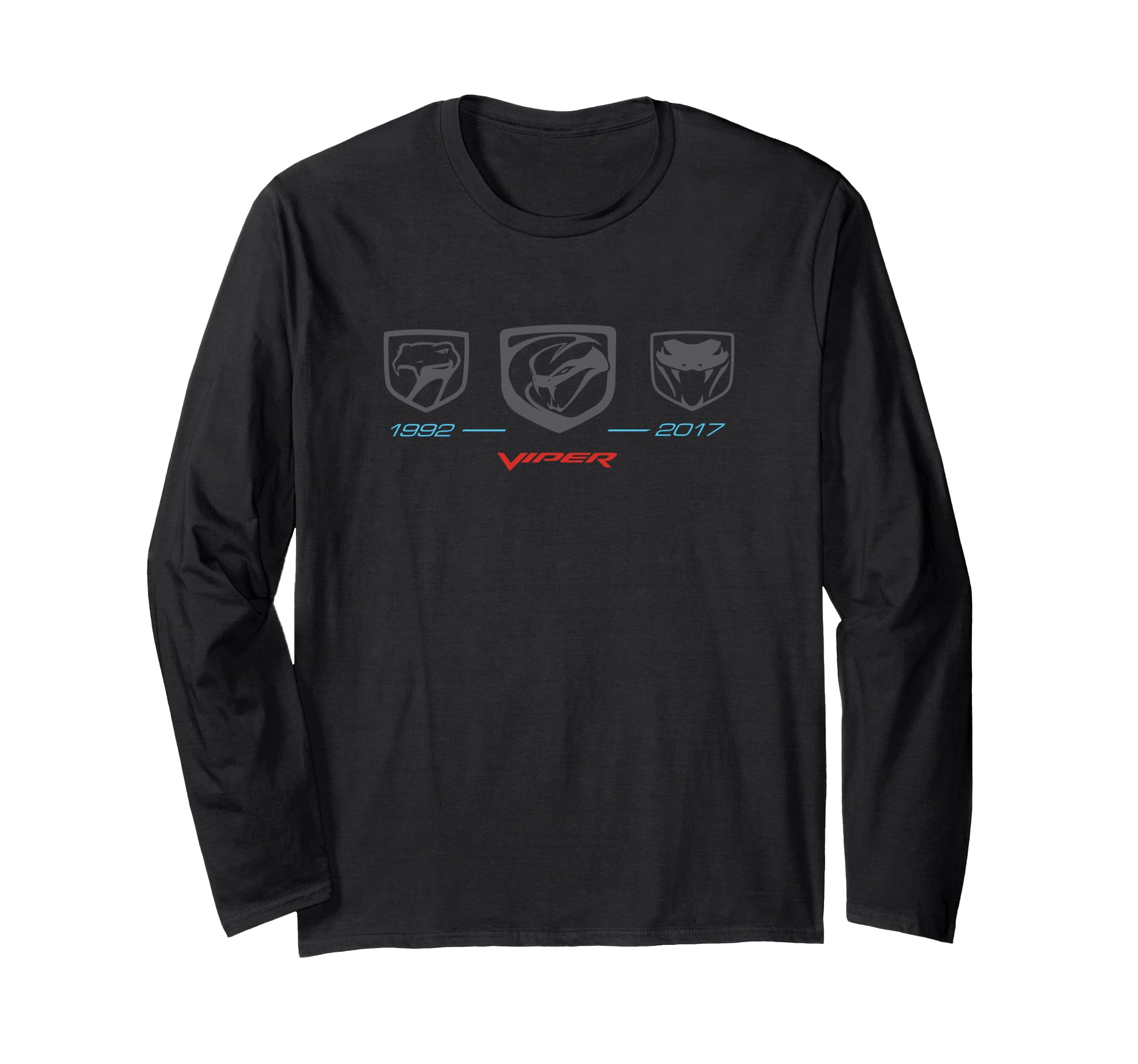 Dodge Viper Timeline Long-Sleeve T-Shirt
