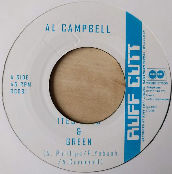7inch Record AL CAMPBELL / BONGO DASHI - Ites Gold & Green/ Adowa  RC081 Ruff Cutt 2007 UK Reggae, Ska & Dub Used