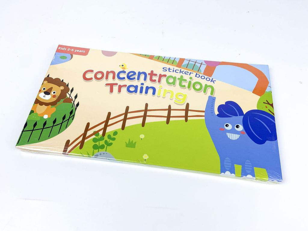 20 Sticker Books Concentration Potential Development Stickers Children'S Enlightenment Baby Early Education Books