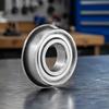 10 Pcs Double Shielded Flanged Ball Bearings F688-ZZ Metal Assemblies Deep Groove  Power Tools
