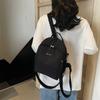 Schoolbag Travel Backpack Women's 1011 New Light Commuter Versatile Trendy College Student Casual Fashion Mini Backpack