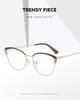 Trendy Cat-Eye Glasses for Women with Anti-Blue Light and Anti-Radiation Prescription Lenses
