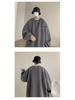 Autumn Winter Men's Harajuku Round Neck Hoodie - Trendy, Versatile, Plus Velvet