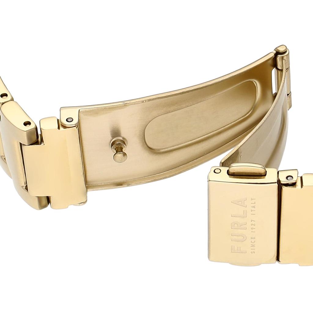 Watch TORTONA Champagne Dial Stainless Steel Quartz 36MM Watch WW00040006L2 [Furla] Women's [Item]