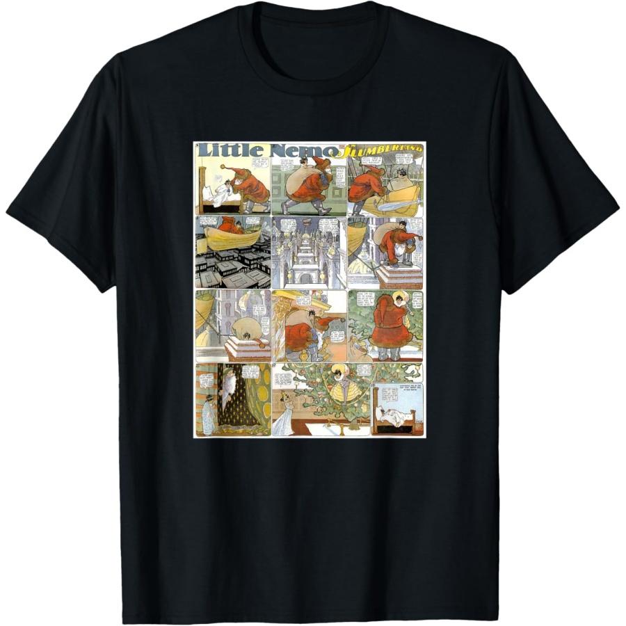Little Nemo in Slumberland - Traveling with Santa Claus T-Shirt XXXXXL чёрный