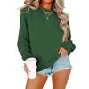Tuta Comoda Casual alla Moda da Donna con Felpa a Manica Lunga e Girocollo