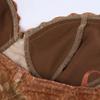 Brown Lace Floral Camis Slim Fit Lace Corset Streetwear Suspender Vest  Women's Wear