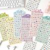 Adesivi Fai da Te Pellicola Glitterata Sabbia Budino per Diari dei Bambini