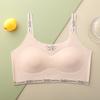 Girls' underwear development period small vest primary school girls' children's bra one-two stage thin one-piece without steel ring