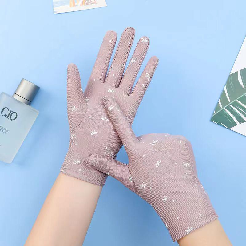 

Женские перчатки-митенки для вождения, солнцезащитные перчатки, женские летние дышащие эластичные перчатки для защиты от солнца для леди, девушки B3