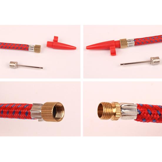 5Pcs Needles Pump Adaptor Kit Valve Connector for Bicycle Tyre Football Airbed