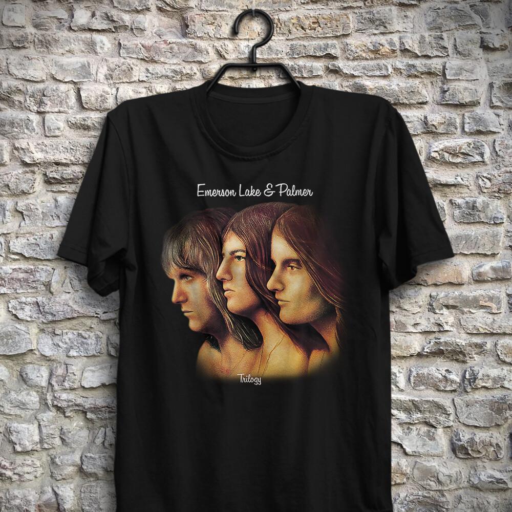 Emerson Lake Palmer Rock Band Tee Trilogy Keith Emerson Greg Lake Carl Palmer XXXL