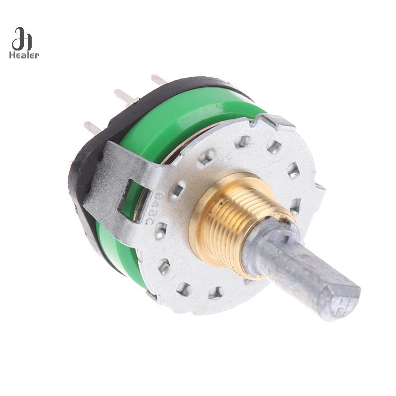 1PC Rotary Switch 4 Pole 12 Position SRRM1C7800 Power Amplifier 1050R 2000 Audio Audio Signal Switch