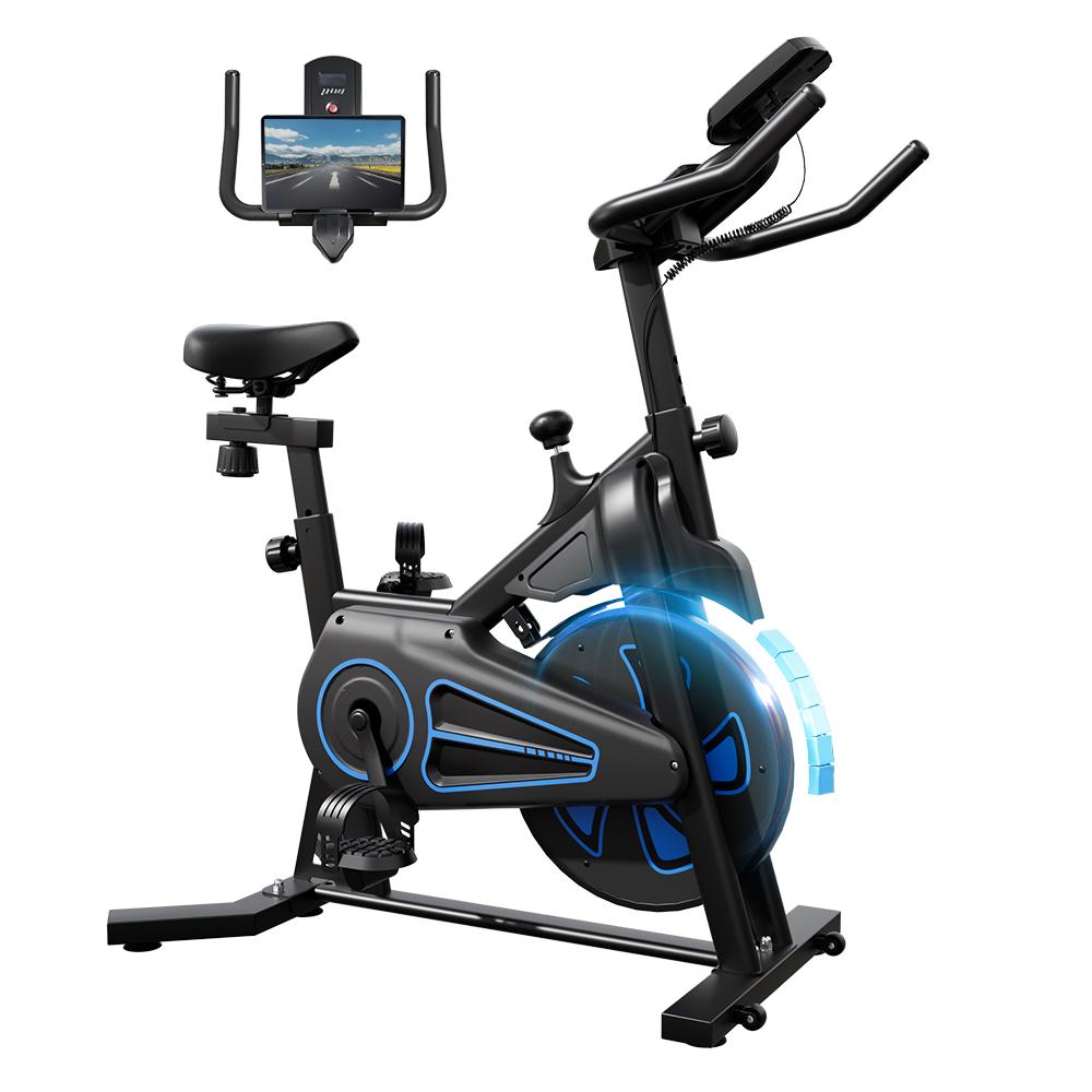 ALNSOOR QK116C Magnetic Resistance Exercise Bike - 4kg Flywheel 120kg Max Load Capacity Quiet & Stable Stationary Bike for Home Workouts