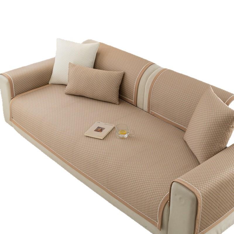 Summer Cool Sofa Cushion New Non-Slip Mat Seat Cushion Summer Advanced Feeling Ice Silk Sofa Cover Cool Cushion