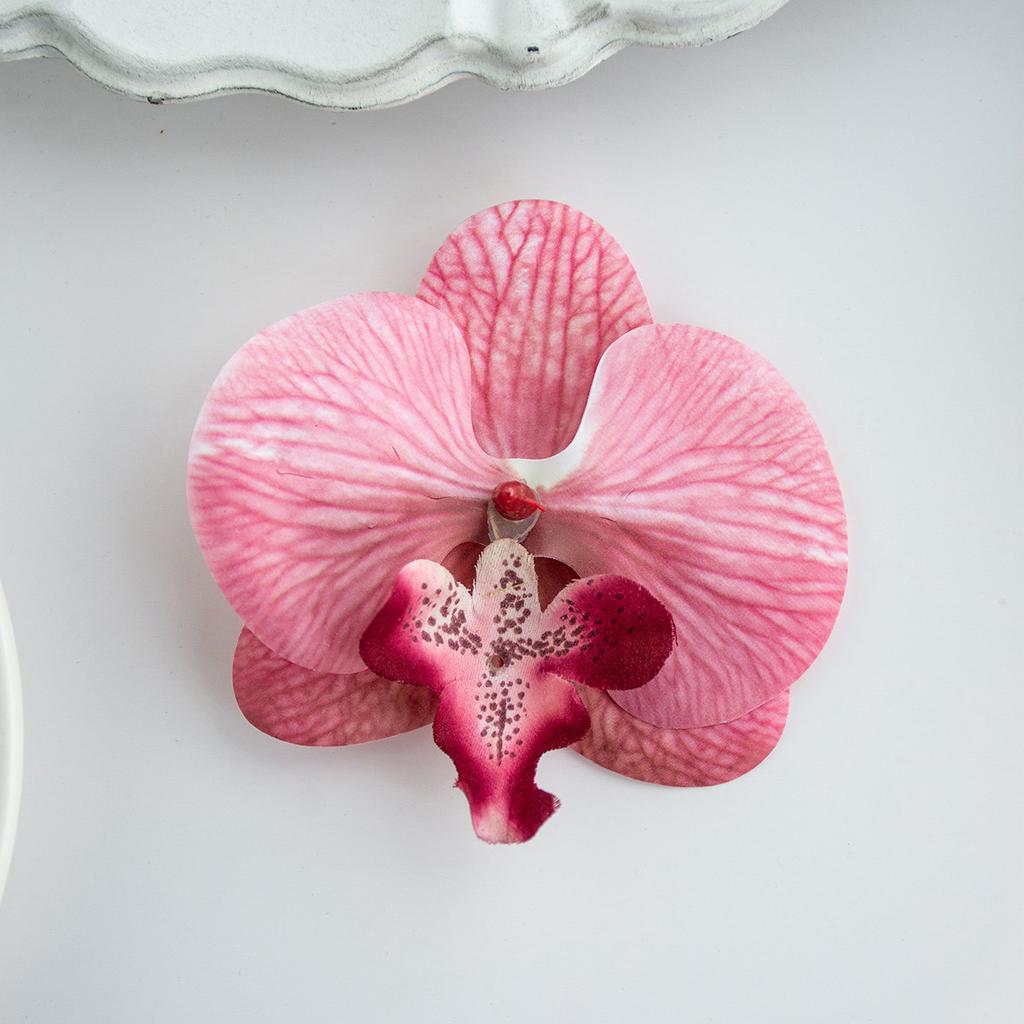 Thailändische Schmetterlingsorchidee Kunstblumen Garten Heißer Verkauf Festival Hochzeit Braut Kopfschmuck Haarspangen DIY Geschenk Fotografie Requisiten