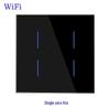 EU WiFi Smart Wall Switch with Alexa & Google Voice Control, Touch & Dual Control