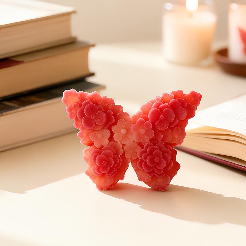 Butterfly Silicone Mold for Aromatherapy, Candle, Chocolate, Cake, and Candy DIY.