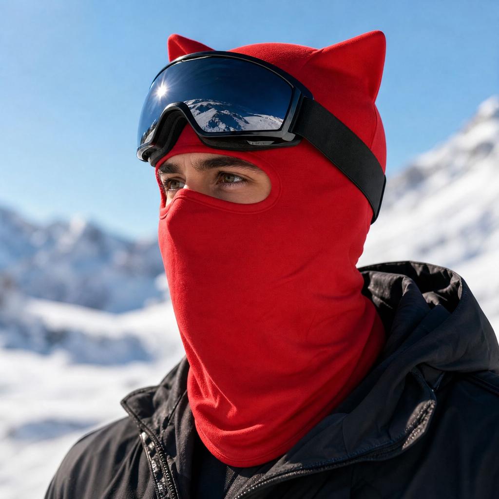 Thermal Face Cover for Cold, Winter Neck Gaiter for Men and Women, Outdoor