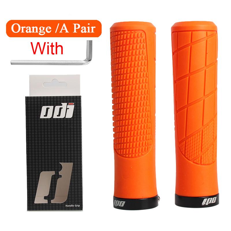 ODI Grip Silicone Bike Grips Ergonomic Mountain Bike Handlebar Cuff Soft Shockproof MTB Handle Cuffs Grips Bicycle Accessories