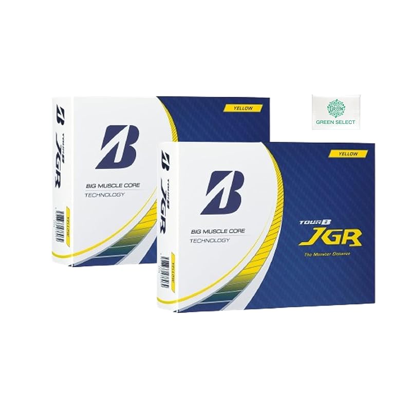 

bridgestone golf ball TOUR B JGR yellow 2 dozen (24 balls) 2023 model Comes with original pocket tissue