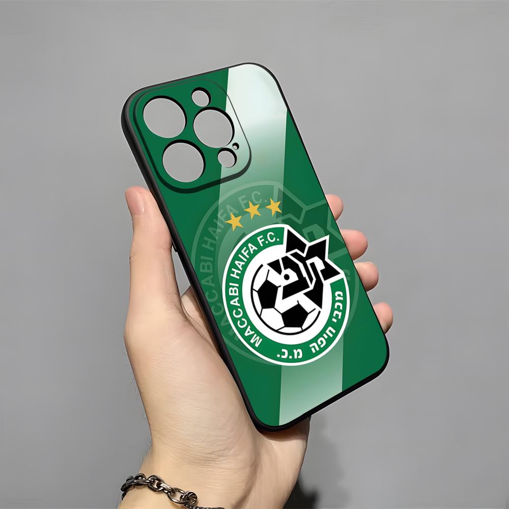 

Чехол для телефона H-HaifaS Flag MaccabiES Для 16 Pro Max Iphone 15 14 Pro Max 13pro 11 X Xs Xr 8 7Plus Силиконовый чехол iPhone X-XS