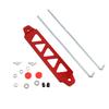 5-Hole Bracket Aluminum Battery Mount Aluminum Alloy Construction Enhanced Stability Aluminum Alloy Battery Holder