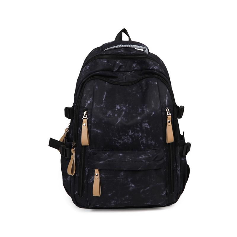 

Новый школьный рюкзак для девочек Gao Yan, нишевый дизайн, рюкзак тай-дай, для учеников средней школы, для снижения нагрузки, студенческий рюкзак