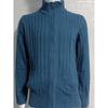 Men's Solid Mock Neck Sweater, Slim Fit Long Sleeve Zip Knit Cardigan, New Autumn Winter European Style Men Casual Knit Outerwear