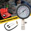 Cylinder Pressure Gauge M10 M14 Adapter Gasoline Compression Car Motorcycle Kit Tool Tester Meter Cylinder Engine Y7Z5
