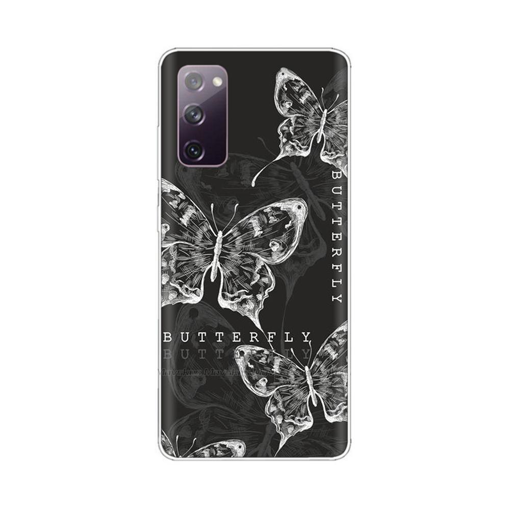 Shockproof Case for Samsung Galaxy S20 FE / S21 FE Soft Clear TPU Silicone Phone Cases for Samsung Galaxy S20 FE Back Cover Capa