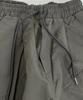 SK8ER ROCK Knee Tuck Cargo Nylon Wide Pants Dimgray