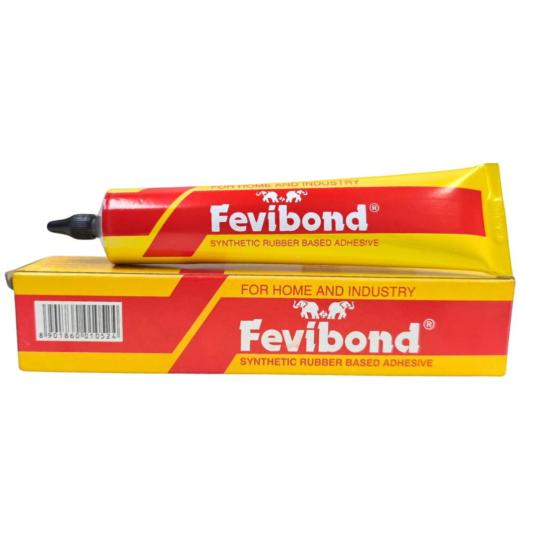 

Fevibond Synthetic Rubber Adhesive Glue 90ml Multipurpose Strong Bond For Leather Rubber Canvas Home Repair Use