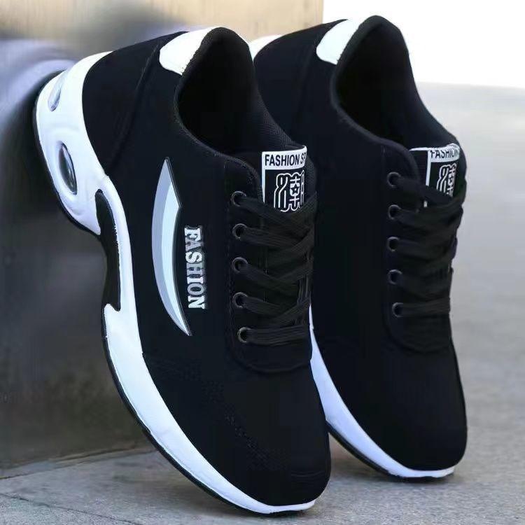 Sports Shoes Men's Shoes Autumn and Winter Leather Shoes Nubuck Leather Men's Casual Running Shoes