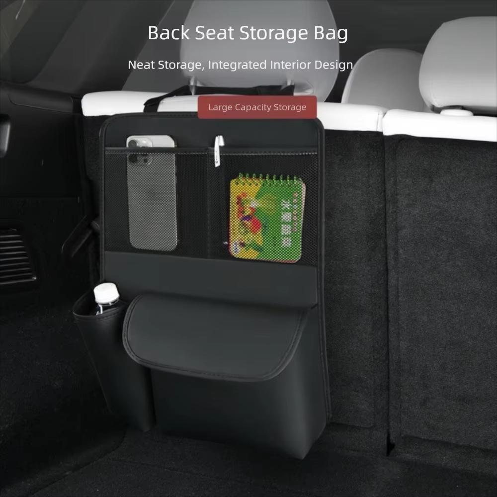 1 1pcs  Car Seat Storage Bag, Car Backrest Storage Bag, Multifunctional Car Storage Box for Automotive Supplies