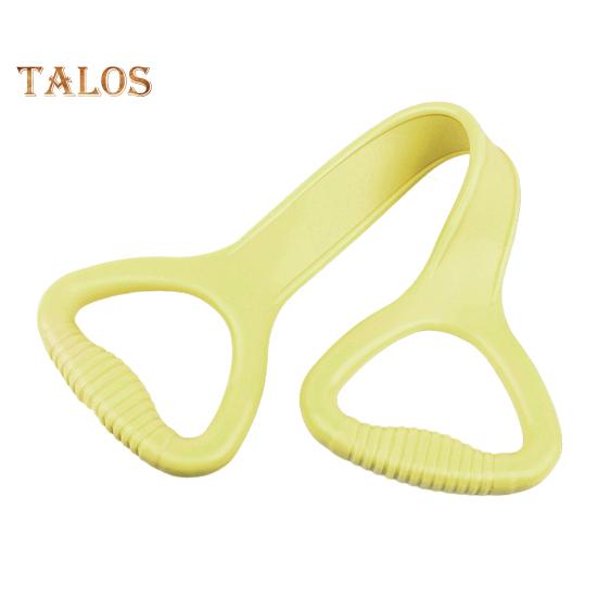 

Фитнес-лента сопротивления Figure 8 с противоскользящей ручкой, портативная, для мужчин и женщин, для растяжки плеч, силовых тренировок, эластичный ремешок, натяжной канат зелёный