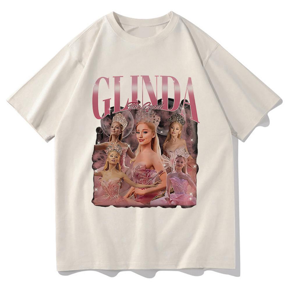 2025 MovieWicked for Good T Shirt Retro WomenUnisex Clothing Cotton Clothes Graphic Tops for Lover Gifts Hight Quality T Shirts