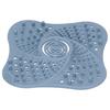 Bathroom Floor Drain Cover Hair Catcher Stopper Anti Blocking Sink Sewer Filter Blue