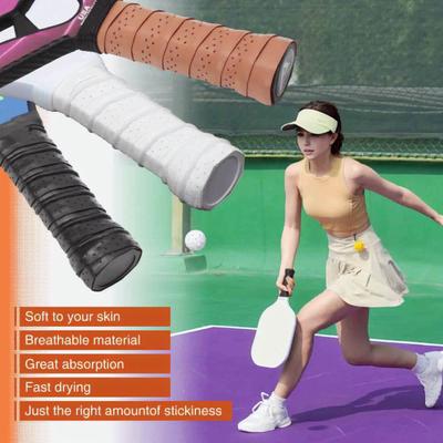 Pickleball Paddle Grip Tape Respirant Anti-dérapant Absorbant Les Chocs Doux Pickleball Raquette Raquette Surgrip Wrap Pickleball Accessoires