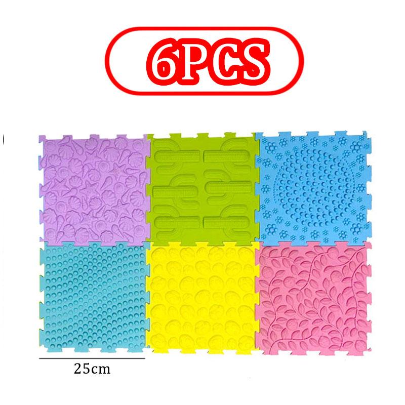 Montessori Foot Tactile Sensory Toys Kids Sensory Integration Training Balancing Game Parish Learning Materials Educational Toys