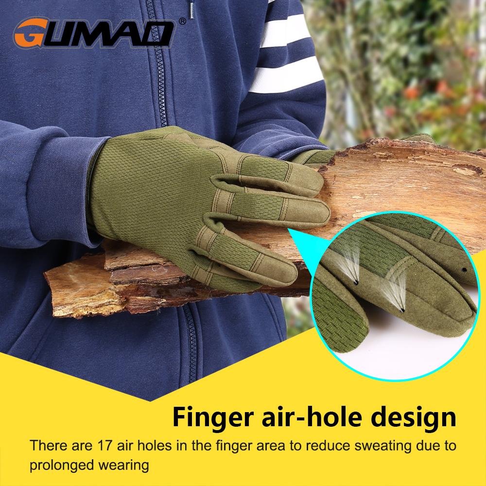 Summer Men Gloves Outdoor Sport Cycling Hunting Full Finger Glove Bicycle Mittens Camo Airsoft Hiking Climbing Shooting