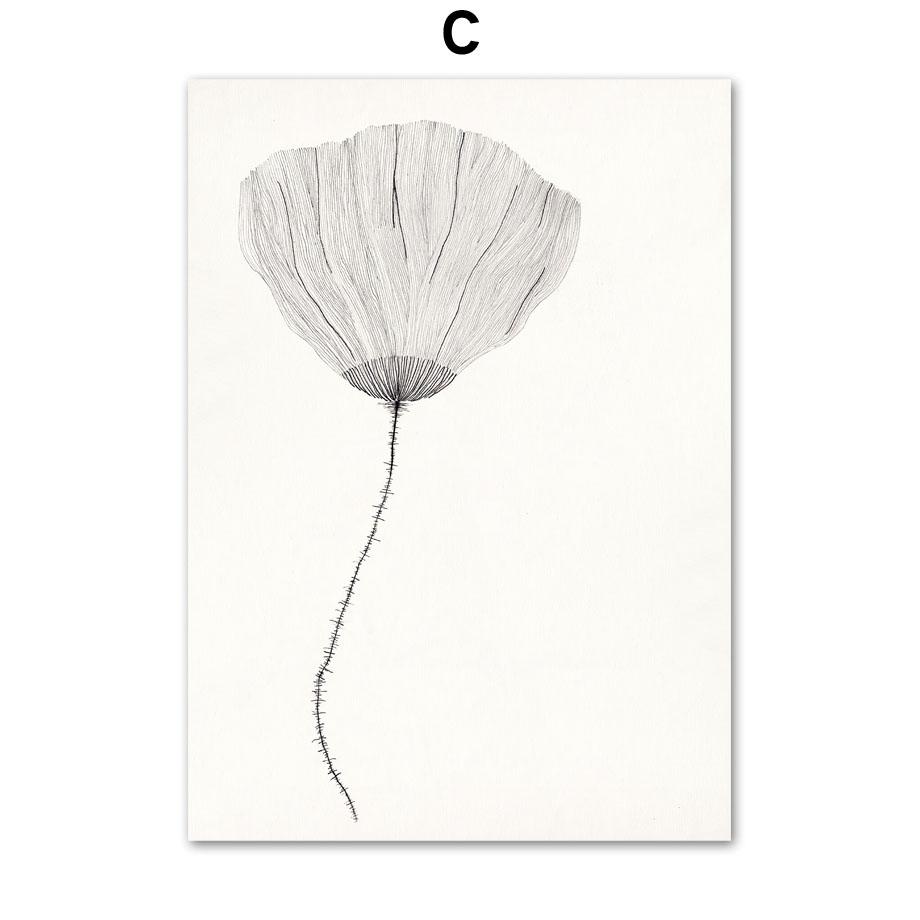 Skirt Girl Line Ginkgo Biloba Color Block Nordic Posters And Prints Wall Art Canvas Painting Wall Pictures For Living Room Decor