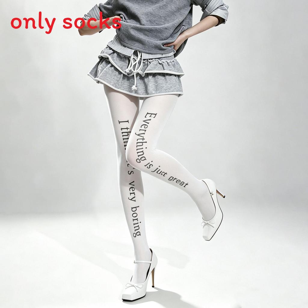 Cat Print Velvet Tights With Hip Lifting And Slimming For Casual Women