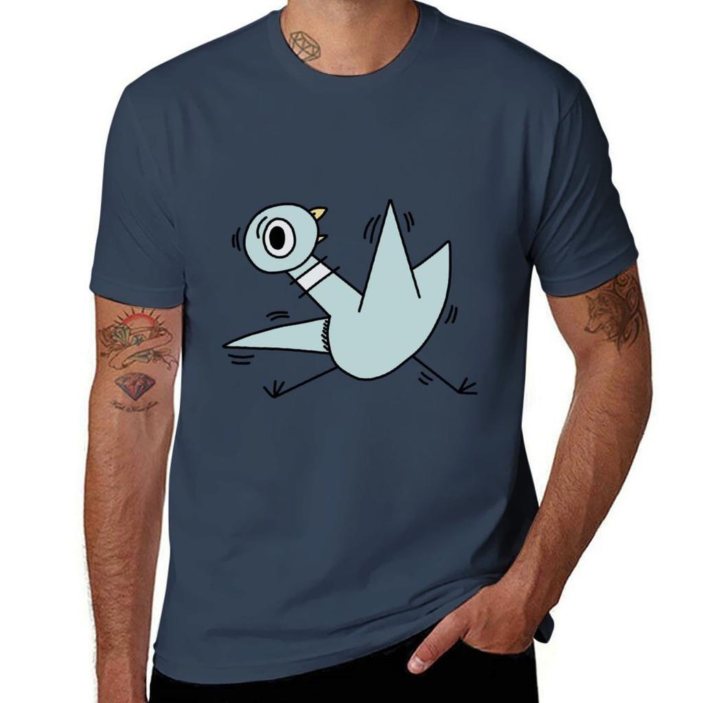 Dont Let The Pigeon Freaking Out Fan Art Tshirt Antiperspiration Workout Top Tshirt