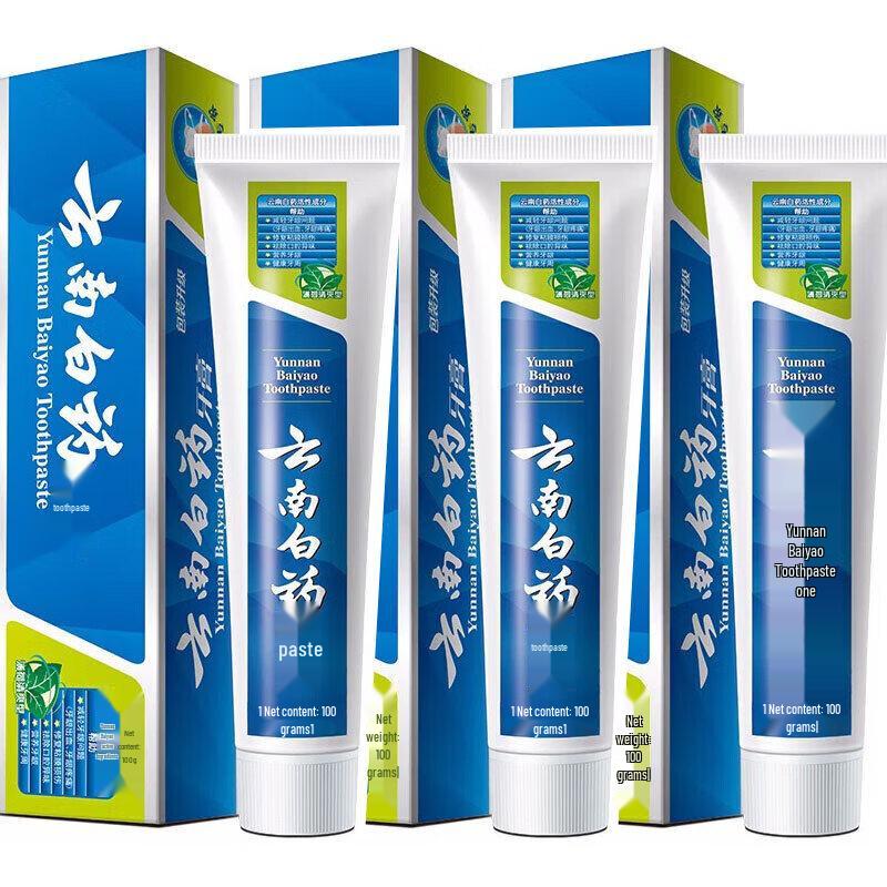 

Многоэффектная мятная зубная паста Yunnan Baiyao