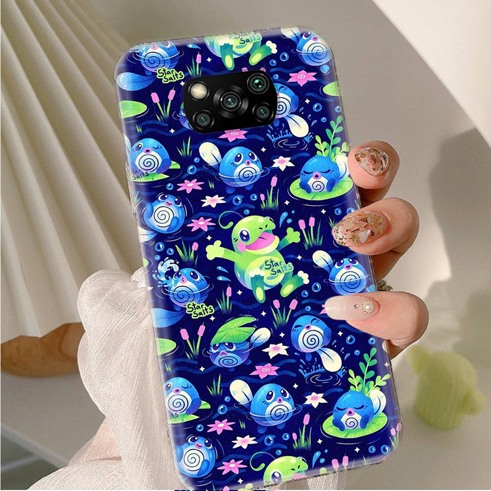 AP7 Pokemon Clear Case for Samsung A04 A14 A23 A34 A54 M23 M33 M52 M53 Realme 10 9 C30S C35 C55 VIVO Y02 Y21 Y33S Y51 X80 V25 Cover
