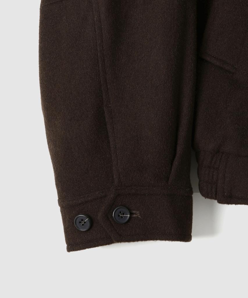 Asp Cashmere Wool Blouson - Brown